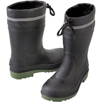 アイトス アイトス 先芯入りTPE長靴(ハーフ丈)AZ4716 ブラック M AZ4716010M 1足