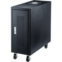 サンワサプライ SANWA キャスター付きハブボックス(2U)