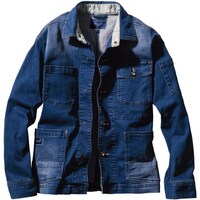 ソウワ SOWA DanD 147210 長袖カバーオール ミッドインディゴ S 147210557S 1着