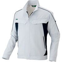 アイトス アイトス 長袖ストレッチブルゾン(エコワーカーストレッチ男女兼用)AZ1902 シルバーグレー 4L AZ19020034L 1着