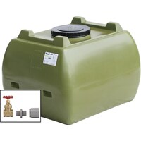 スイコー SUIKO ホームローリータンク500 オリーブ ドレンバルブセット(25A)付 HLT500ODVALVESET25A 1個