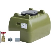 スイコー SUIKO ホームローリータンク200 オリーブ ドレンバルブセット(40A)付 HLT200ODVALVESET40A 1個