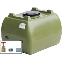 スイコー SUIKO ホームローリータンク500 オリーブ ドレンバルブセット(40A)付 HLT500ODVALVESET40A 1個