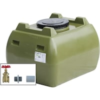 スイコー SUIKO ホームローリータンク300 オリーブ ドレンバルブセット(40A)付 HLT300ODVALVESET40A 1個