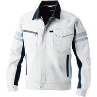 ソウワ SOWA 9664 長袖ブルゾン(反射材付き) シルバーグレー 6L 9664226L 1着