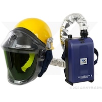 山本光学 YAMAMOTO 防じん機能を有する電動ファン付き呼吸用保護具 LS900SW2SAZ 1個