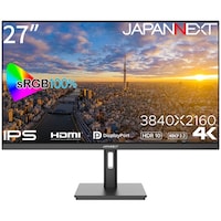 JAPANNEXT JAPANNEXT デスクワークモニター 4K・HDR対応 27インチ JNIPS2709UHDR 1台