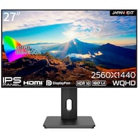 JAPANNEXT JAPANNEXT デスクワークモニター WQDD・HDR対応 27インチ 昇降式スタンド JN27IPS4FLWQHDRHSP 1台