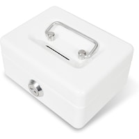 カール事務器 カール 小型金庫 おこづかいばこ ホワイト