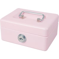 カール事務器 カール 小型金庫 おこづかいばこ ピンク