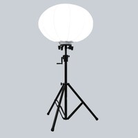 日動工業 NICHIDO LEDバルーンライト 昇降式三脚付 LBA420LDG 1台