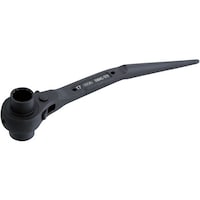 スエカゲツール スエカゲ 両口ショートラチェットシノ付き17X19mm