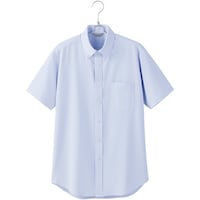 アイトス ピエ メンズ半袖ボタンダウンシャツAZ634160 サックス 3L AZ6341600203L 1着