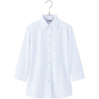 アイトス ピエ 七分袖ブラウスHCB4007 ホワイト 7 HCB40070017 1着