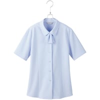 アイトス ピエ 半袖ブラウスHCB4110 サックス 19 HCB411002019 1着