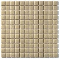 エービーシー商会 ABC モザイクタイル シーズン A130 ライトベージュ(20シート入り) A130 1箱