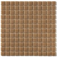 エービーシー商会 ABC モザイクタイル シーズン A140 ライトブラウン(20シート入り) A140 1箱