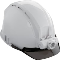 TJMデザイン タジマ ヘルメット セフメット(セフ取付溝付ヘルメット) ベーシックセット MD ホワイト HSWB2 1S