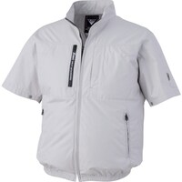 ジーベック XEBEC 空調服半袖ブルゾンXE98034223L シルバーグレー XE98034223L 1着