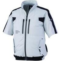 ジーベック XEBEC 空調服半袖ブルゾンXE9803322LL シルバーグレー XE9803322LL 1着