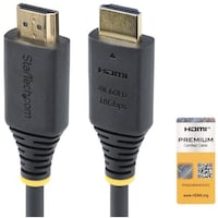 Startech StarTech HDMI 2.0ケーブル/50cm/4K60Hz 1440p 144Hz/Premium HDMI/TV パソコン接続 HDMI2CABLE4K6050C 1個