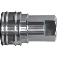 日東工器 日東 セミコンカプラSP型 ステンレス製 エチレンプロピレンゴム(EPDM) (おねじ取付用ソケット) 相手側Rc1/2インチ(26996)