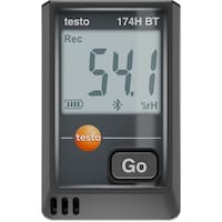 テストー TESTO 温湿度データロガー(Bluetooth) testo 174H BT(黒) 0572174302 1台
