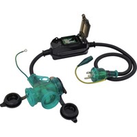 日動工業 NICHIDO 防雨ポッキン延長ブレーカ 漏電保護専用