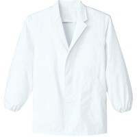 サーウ゛ォ サンペックス 【男性用】衿付き・長袖調理衣 ホワイト 4L FH3104L 1着