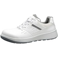 ミドリ安全 ミドリ安全 セフティスニーカー G4シリーズ(人工皮革・ひもタイプ) G4590ホワイト 27.5cm G4590W27.5 1足