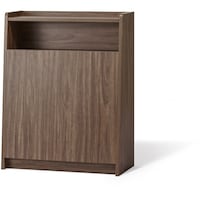 アイリスオーヤマ IRIS 207146 ウッドペールストッカー ウォールナット/ブラック WPS630WB 1台