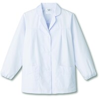 サーウ゛ォ サンペックス 【女性用】衿付き・長袖調理衣 ホワイト L FA325L 1着