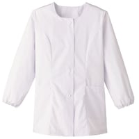 サーウ゛ォ サンペックス 【女性用】衿なし・長袖調理衣 ホワイト LL FA333LL 1着