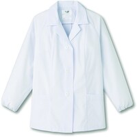 サーウ゛ォ サンペックス 【女性用】衿付き・長袖調理衣 ホワイト M FA355M 1着