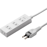 サンワサプライ SANWA 火災予防タップ ホワイト 4個口 1m TAPTSH41N2 1個