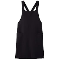 サーウ゛ォ サンペックス 胸当てエプロン ブラック M BAP055B9M 1着