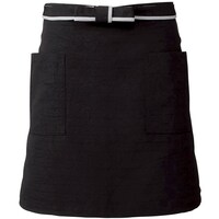 サーウ゛ォ サンペックス ショート丈前掛け ブラック F JA1977F 1着