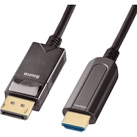 サンワサプライ SANWA DisplayPortHDMI変換光ファイバーケーブル 20m KCDPHDFB200 1本