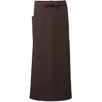 サーウ゛ォ サンペックス ロング丈エプロン ブラウン F CA1630F 1着