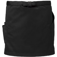 サーウ゛ォ サンペックス ショート丈エプロン ブラック M BA1554M 1着