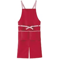 サーウ゛ォ サンペックス 胸当てエプロン レッド L CA1415L 1着