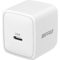 バッファロー BUFFALO PD20W対応AC充電器 C×1ポート ホワイト