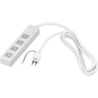 バッファロー BUFFALO 3ピン式電源タップ マグネット&2重構造 4個口/5m BTWMTJ3450WH 1個(29個)