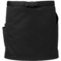 サーウ゛ォ サンペックス ショート丈エプロン ブラック L BA1554L 1着