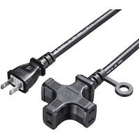 サンワサプライ SANWA タップ 電源延長コード(3個口) TAPEX2310BK 1個