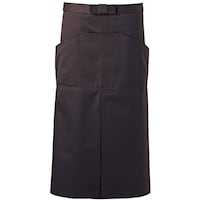 サーウ゛ォ サンペックス ロング丈エプロン ブラウン S BA1532S 1着