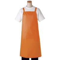 サーウ゛ォ サンペックス 胸当てエプロン オレンジ F A1771F 1着