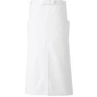 サーウ゛ォ サンペックス ロング丈エプロン ホワイト M BA1529M 1着