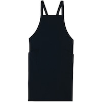 サーウ゛ォ サンペックス 胸当てエプロン ブラック F GT3603B9F 1着