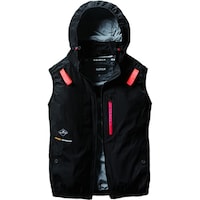 バトル BURTLE ACベスト AC208435XL ブラック AC208435XL 1着